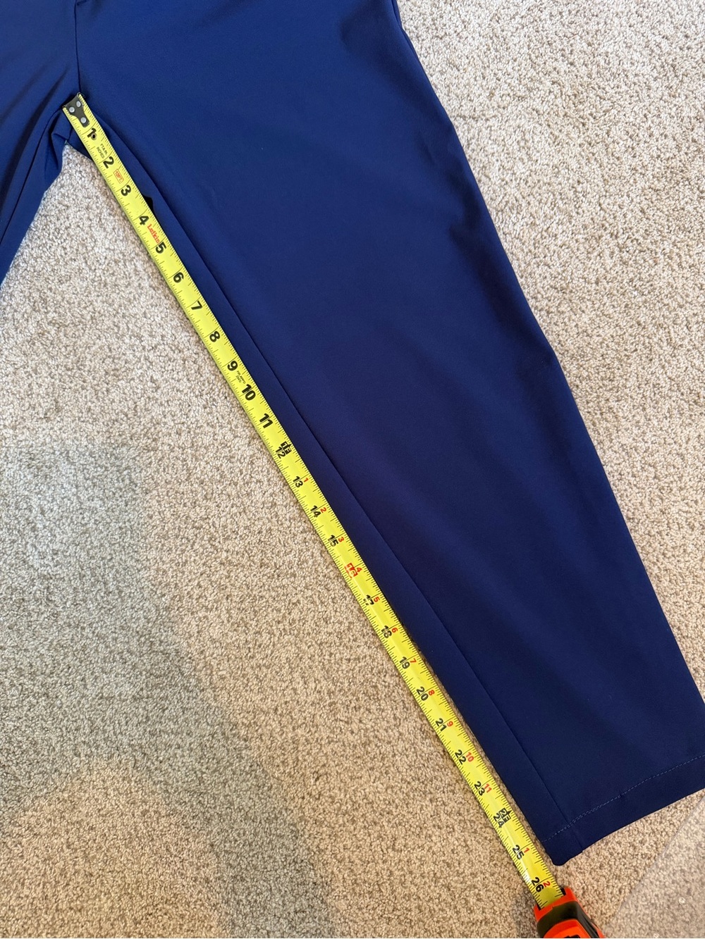 Lilly Pulitzer Luxletic Cameron Navy Skinny Performance Pants Stretch Preppy - Picture 11 of 11